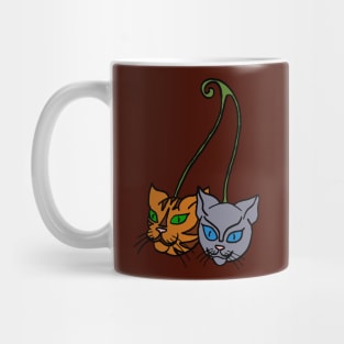 Cat Head Cherries Mug